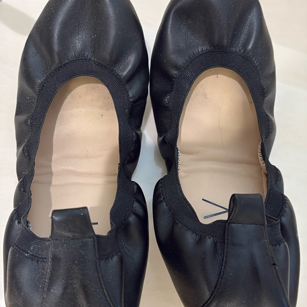 Yosi Samra black ballet shoe